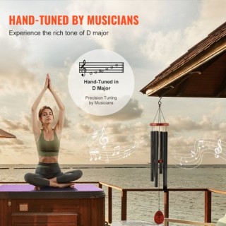 VEVOR Ανεμογλυφίδες για εξωτερικό χώρο 1042 mm Αλουμινίου Μνημειακέ...