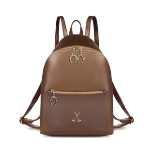 Γυναικεία Τσάντα Πλάτης Χρώματος Copper Beverly Hills Polo Club 707...