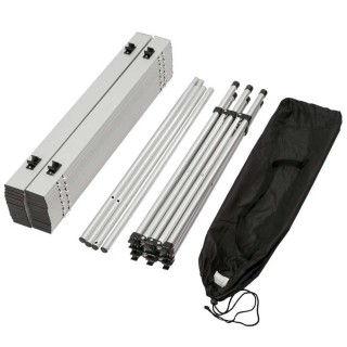 BAKAJI Πτυσσόμενο Τραπέζι Αλουμινίου 70 x 140 x 70 Πικνίκ Κάμπινγκ... BAKAJI Πτυσσόμενο Τραπέζι Αλουμινίου 70 x 140 x 70 Πικνίκ Κάμπινγκ...