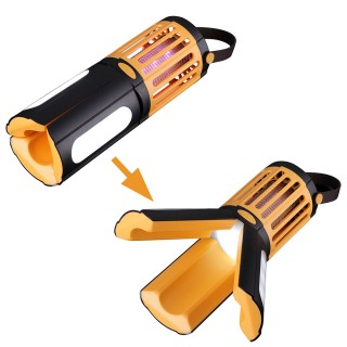 BAKAJI Φορητή Ηλεκτρική Εντομοπαγίδα LED Φακός Για Κάμπινγκ Με Μπατ...