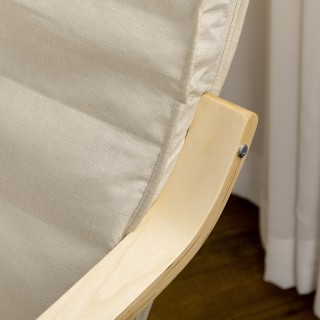 HOMCOM Πολυθρόνα Relax με Υποπόδιο 5 Επιπέδων και Προσκέφαλο, Ξύλο ... HOMCOM Πολυθρόνα Relax με Υποπόδιο 5 Επιπέδων και Προσκέφαλο, Ξύλο ...