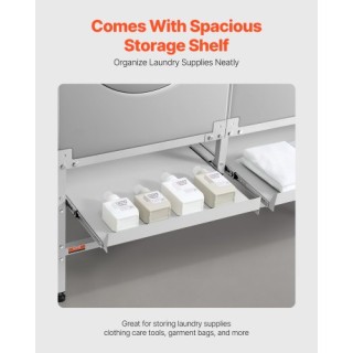 VEVOR Βάση Πλυντηρίου Ρούχων 48,5x25 Ίντσες 590 Λίβρες με Διπλό Δίσ... VEVOR Βάση Πλυντηρίου Ρούχων 48,5x25 Ίντσες 590 Λίβρες με Διπλό Δίσ...