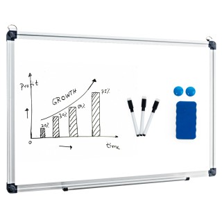 Costway Μαγνητικός Πίνακας Γραφής με Αποσπώμενη Θήκη Στυλό 50 x 35 ... Costway Μαγνητικός Πίνακας Γραφής με Αποσπώμενη Θήκη Στυλό 50 x 35 ...