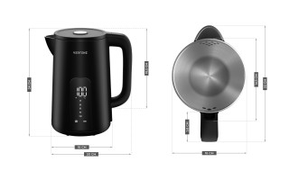 Vertenz Ηλεκτρικός Βραστήρας LED 1,7 lt Harmony 50  5903796016352