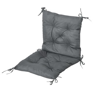 Outsunny Σετ 2 Μαξιλαριών για Εξωτερικές Καρέκλες από Πολυεστέρα κα...