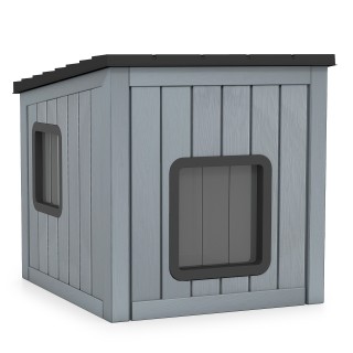 Costway Πολυχρηστικό Καταφύγιο Κατοικίδιων από Αδιάβροχο PP, 62,5 x...