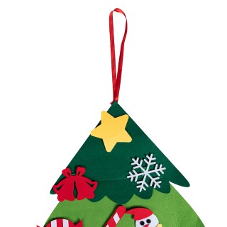 Galileo Τσόχινο Χριστουγεννιάτικο Δέντρο 70x100 cm με 25 Συμπεριλαμ...