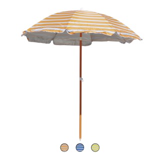 Galileo Ομπρελλόνε παραλίας από ανθρακοχάλυβα, 8 ενισχυμένες ακτίνε...