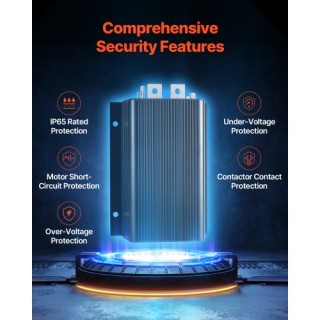 VEVOR Ελεγκτής Καροτσιού Γκολφ 36V 500A για Club Car 1205-117/1205M...