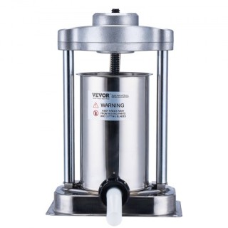 VEVOR Χειροκίνητη Μηχανή Λουκάνικων 2L Κάθετη Ανοξείδωτη 304  SDLSB...