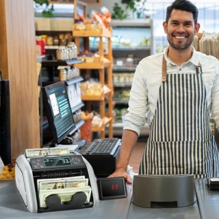 VEVOR Μηχανή Καταμέτρησης Χρημάτων με Ανίχνευση Πλαστών UV MG IR D... VEVOR Μηχανή Καταμέτρησης Χρημάτων με Ανίχνευση Πλαστών UV MG IR D...