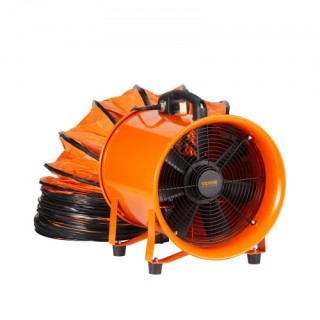 Φορητός Ανεμιστήρας VEVOR 254mm με Σωλήνα 10m, 300W, 1720CFM SSG23... Φορητός Ανεμιστήρας VEVOR 254mm με Σωλήνα 10m, 300W, 1720CFM SSG23...