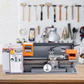 VEVOR Τόρνος Μετάλλου 7 x 13.78, Ακριβείας με Μεταβλητή Ταχύτητα 0-... VEVOR Τόρνος Μετάλλου 7 x 13.78, Ακριβείας με Μεταβλητή Ταχύτητα 0-...