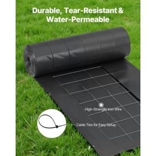 VEVOR Ρολά Υφάσματος Οριοθέτησης Φερτών Υλικών 0.6×30.5 μ, Ανθεκτικ... VEVOR Ρολά Υφάσματος Οριοθέτησης Φερτών Υλικών 0.6×30.5 μ, Ανθεκτικ...