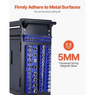 VEVOR  Μαγνητική Οργάνωση Υποδοχών 6τμχ Μπλε & Κόκκινο για Μετρικό ...