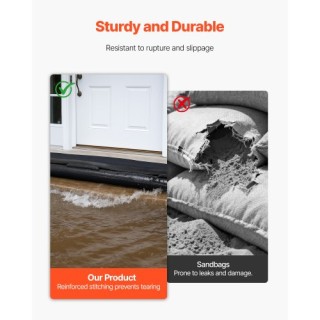 VEVOR Σετ 8 Τεμαχίων Φράγματα Πλημμύρας, Σακούλες Απορρόφησης Νερού... VEVOR Σετ 8 Τεμαχίων Φράγματα Πλημμύρας, Σακούλες Απορρόφησης Νερού...