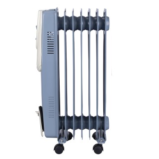 Kooper Καλοριφέρ λαδιού 7 στοιχείων με ρόδες 1500 W μπλε και ελεφαν... Kooper Καλοριφέρ λαδιού 7 στοιχείων με ρόδες 1500 W μπλε και ελεφαν...