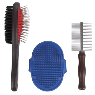 Galileo Πλήρες Σετ Καλλωπισμού Σκύλων και Γατών με Δύο Βούρτσες και...