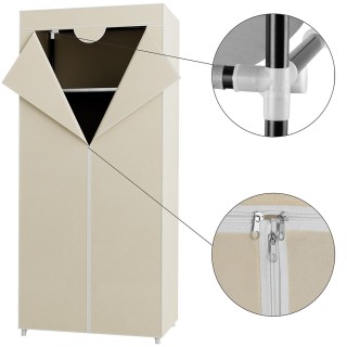 BAKAJI Ντουλάπα από ύφασμα TNT Γκαρνταρόμπα Κρεμάστρα με Ράφι 70x4... BAKAJI Ντουλάπα από ύφασμα TNT Γκαρνταρόμπα Κρεμάστρα με Ράφι 70x4...