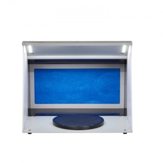 Φορητός Θάλαμος Ψεκασμού VEVOR με Διπλούς Ανεμιστήρες για Αερογράφο...