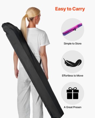 VEVOR Γυμναστική Δοκός Ισορροπίας 2.38m για Παιδιά - Αναδιπλούμενη ...