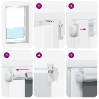 vidaXL Στόρι Συσκότισης Ρόλερ Γκρι 140 x 230 εκ.  4016096