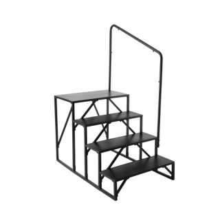 VEVOR Σκαλοπάτια RV 4 Σκαλοπάτια με Χειρολαβή Αντιολισθητικά FCBTGD...