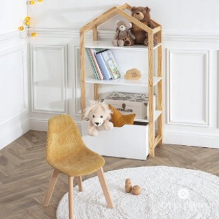 Atmosphera Ράφι παιχνιδιών, Ράφι σπιτάκι LENA, 60 x 30 x 120 εκ. ... Atmosphera Ράφι παιχνιδιών, Ράφι σπιτάκι LENA, 60 x 30 x 120 εκ. ...