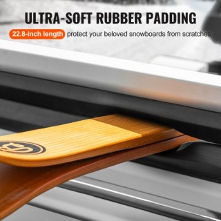 VEVOR Σχάρα Σκι & Snowboard 31.7 με Κλείδωμα για Αυτοκίνητο  HXBCDJ...