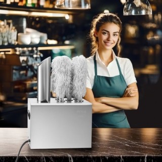 VEVOR Μηχανή Γυαλίσματος Ποτηριών 5 Βουρτσών 330 Ποτήρια/Ώρα για Μ... VEVOR Μηχανή Γυαλίσματος Ποτηριών 5 Βουρτσών 330 Ποτήρια/Ώρα για Μ...