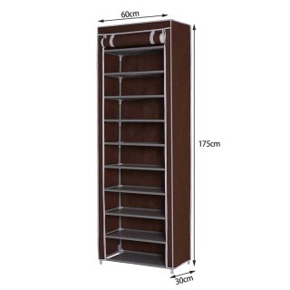 BAKAJI Παπουτσοθήκη Εξοικονόμησης Χώρου 11 Ραφιών 30 Ζευγάρια Ράφι... BAKAJI Παπουτσοθήκη Εξοικονόμησης Χώρου 11 Ραφιών 30 Ζευγάρια Ράφι...