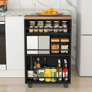 Shally Dogan Καρότσι Αποθήκευσης Κουζίνας Λεπτό Εξοικονόμησης Χώρο... Shally Dogan Καρότσι Αποθήκευσης Κουζίνας Λεπτό Εξοικονόμησης Χώρο...