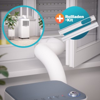 Φορητό Κλιματιστικό MZKA2000 780 W με Τηλεχειριστήριο 7.000 Λευκό B...