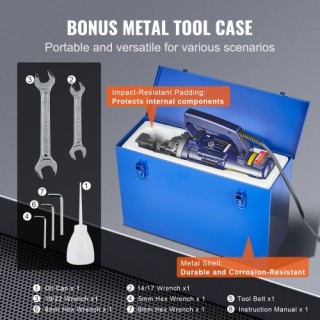 VEVOR Ηλεκτρικός Υδραυλικός Κοπτήρας Οπλισμού 1350W έως 22mm GJQD... VEVOR Ηλεκτρικός Υδραυλικός Κοπτήρας Οπλισμού 1350W έως 22mm GJQD...