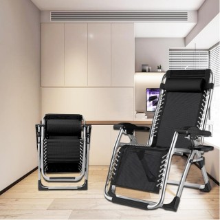 BAKAJI  Πτυσσόμενη Ξαπλώστρα Εξωτερικού Χώρου με Εξαιρετικά Ανθεκτι...