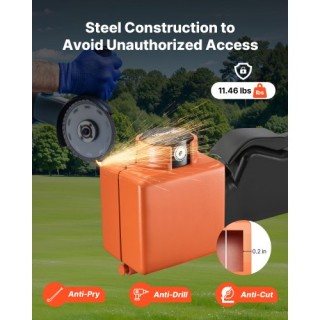 VEVOR Κλείδωμα Κολλάρου για Σύζευξη 2 & 2-5/16 Ιντσών Τρέιλερ KHSTC...