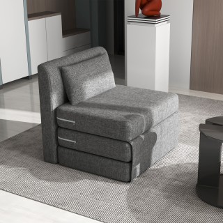 HOMCOM Πτυσσόμενη Πολυθρόνα Κρεβάτι Δαπέδου με 3 Τμήματα Εξοικονόμ... HOMCOM Πτυσσόμενη Πολυθρόνα Κρεβάτι Δαπέδου με 3 Τμήματα Εξοικονόμ...