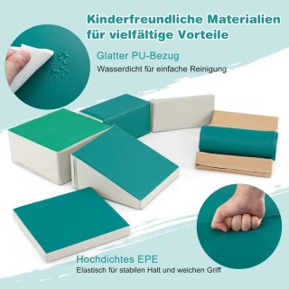 Costway Σετ Αναρρίχησης και Σκαρφαλώματος από Αφρώδες Υλικό για Παι... Costway Σετ Αναρρίχησης και Σκαρφαλώματος από Αφρώδες Υλικό για Παι...