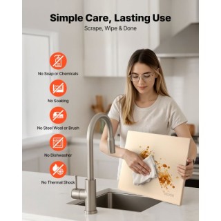 VEVOR Πέτρινη Πλάκα Ψησίματος 38 x 30 εκ., Ορθογώνια Κορδιερίτη για... VEVOR Πέτρινη Πλάκα Ψησίματος 38 x 30 εκ., Ορθογώνια Κορδιερίτη για...