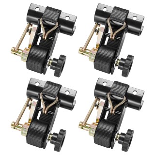 VEVOR Ιμάντες Στερέωσης Ladder Rack, Μαύροι, με Διπλά Άγκιστρα J, 3...