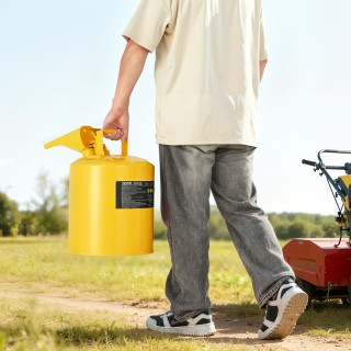 VEVOR Κίτρινο Δοχείο Ασφαλείας 19L για Πετρέλαιο με Χωνί PE και Χει... VEVOR Κίτρινο Δοχείο Ασφαλείας 19L για Πετρέλαιο με Χωνί PE και Χει...