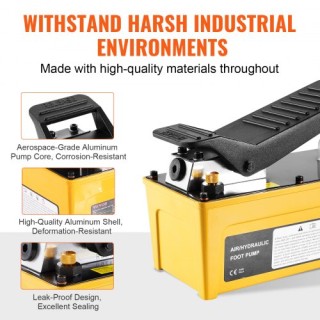 VEVOR Αεροϋδραυλική Αντλία Ποδιού 10,000 PSI για Μηχανήματα Πλαισί... VEVOR Αεροϋδραυλική Αντλία Ποδιού 10,000 PSI για Μηχανήματα Πλαισί...