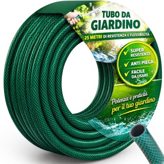 KINZO Λάστιχο Κήπου 25 μέτρα, διάμετρος 14mm 02002215