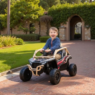 AIYAPLAY Ηλεκτρικό Αυτοκίνητο για Παιδιά 3-8 Ετών 12V με Άδεια KAWA...