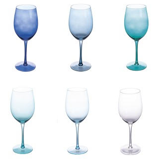 Villa DEste  Σετ 6 ποτήρια για ποτά 550 ml από γυαλί Happy hour Oce...