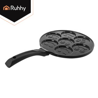 Ruhhy Αντικολλητικό Τηγάνι για Pancakes & Αυγά 26,5cm, 7 Θέσεων, γι...
