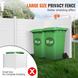 Οθόνες Ιδιωτικότητας VEVOR, 50 x 50, Φράχτης Κλιματιστικού, Περιφρά... Οθόνες Ιδιωτικότητας VEVOR, 50 x 50, Φράχτης Κλιματιστικού, Περιφρά...