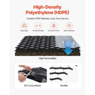 VEVOR Γεωκυψέλη 2-ιντσών για Χαλίκι JDWG2INCH27XJUJ5J001V0