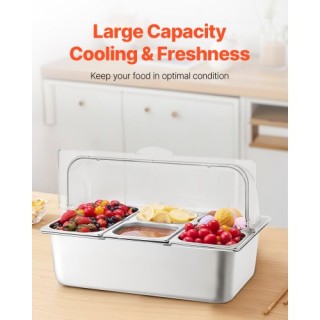 VEVOR Δοχείο Σερβιρίσματος 5 Θέσεων LZDWFWQBXG1GIFH2QV0