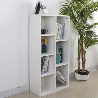BAKAJI Βιβλιοθήκη 7 Ραφιών 106 x 50 x 24 εκ. για Σπίτι & Γραφείο, Κ... BAKAJI Βιβλιοθήκη 7 Ραφιών 106 x 50 x 24 εκ. για Σπίτι & Γραφείο, Κ...